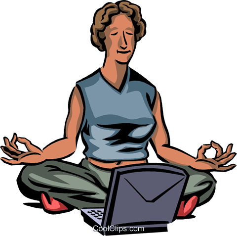 computer yoga